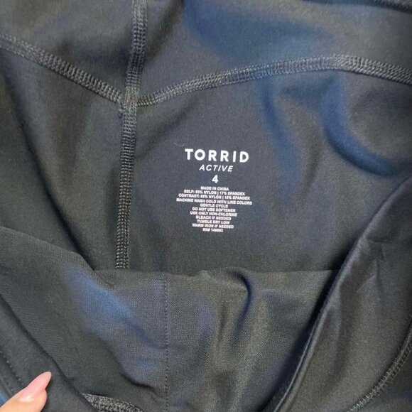Torrid size 4 Soft Performance Jersey Full Length Active Legging - Picture 6 of 7